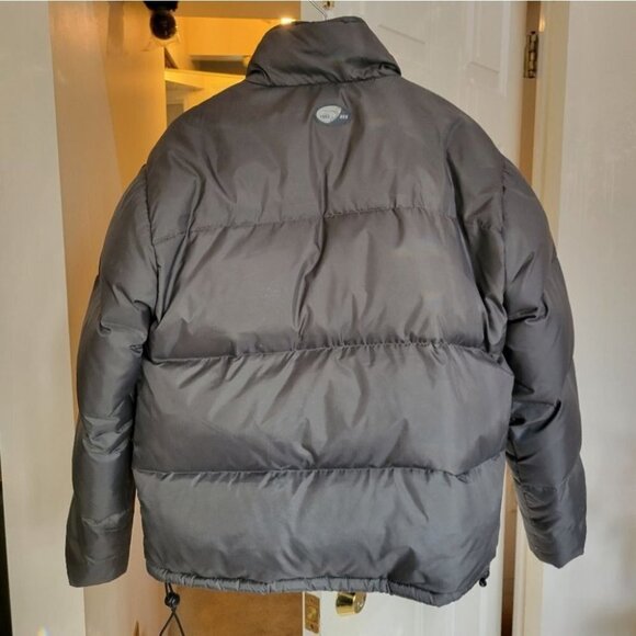 ❤️ 3 for $35 Dex Vintage crop puffer down jacket grey medium 90s y2k - Picture 6 of 14